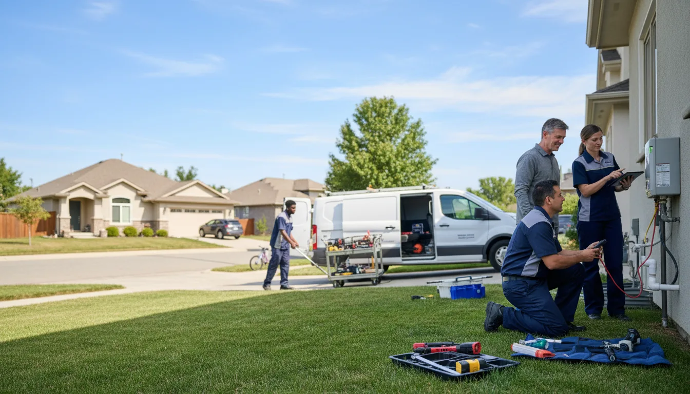 Tankless water heater service in Aultman, PA